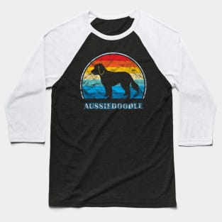 Aussiedoodle Vintage Design Dog Baseball T-Shirt